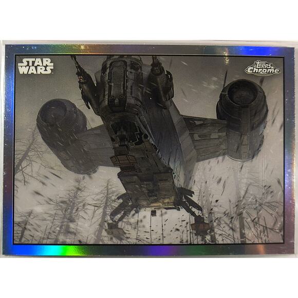 Topps Chrome Star Wars The Mandalorian CONCEPT ART CARDS #IC-18, See Pics! - Picture 1 of 2